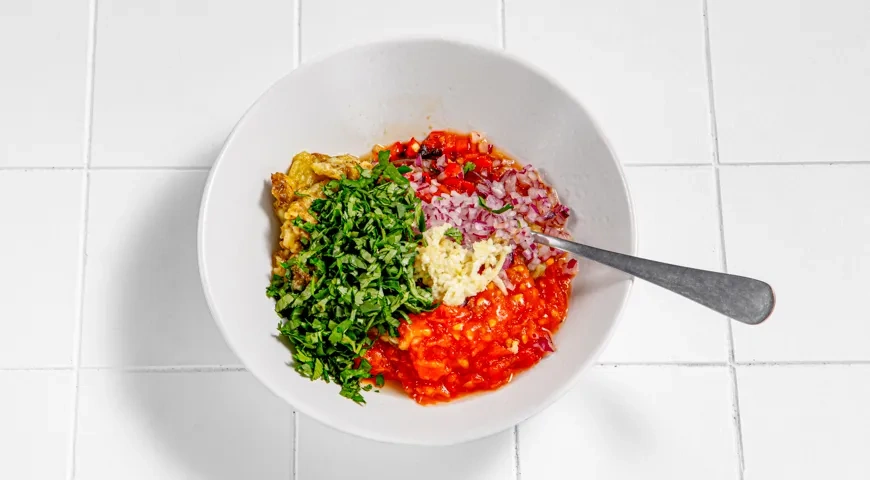 Соус из баклажанов: шаг 5