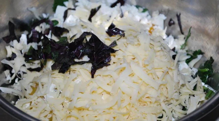 Спанакопита (греческий пирог со шпинатом): шаг 5