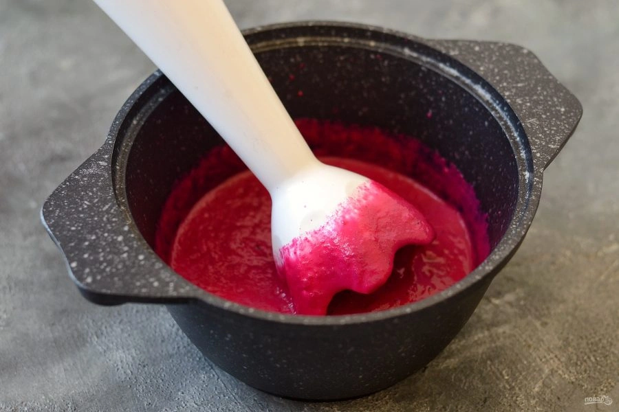 Шаг 5: Свекольный крем-суп с фетой