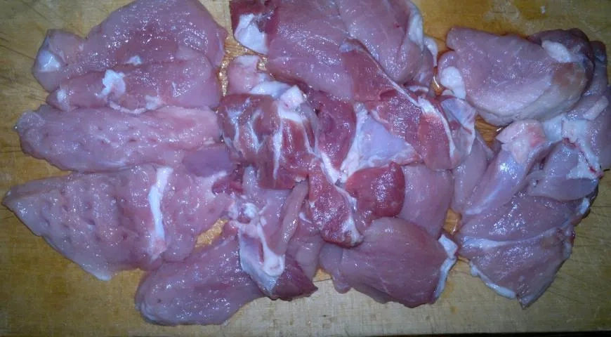 Свинина в фольге с овощами: шаг 5