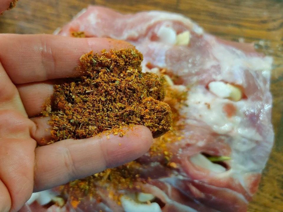 Шаг 5: Свинина в духовке с грибной подливкой