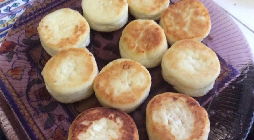 Сырники с желтками: шаг 5