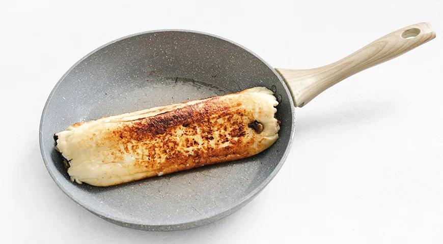 Сырники с грибами: шаг 5