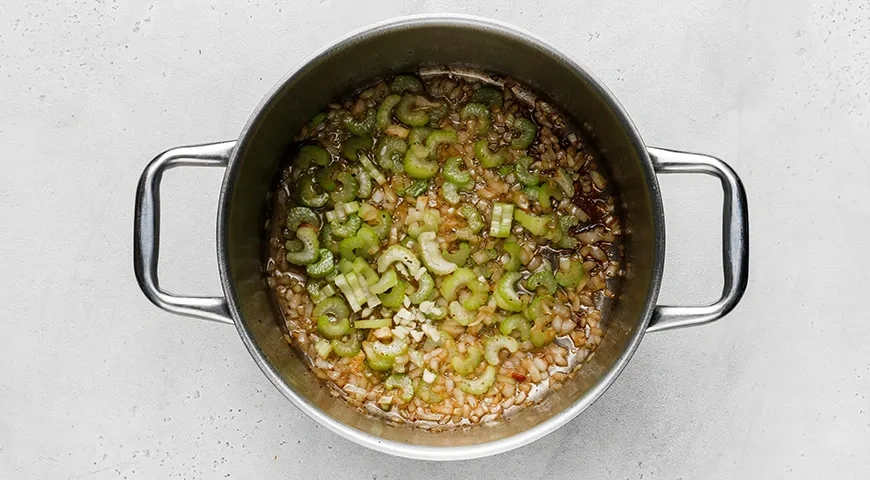 Сырный крем-суп с беконом: шаг 5