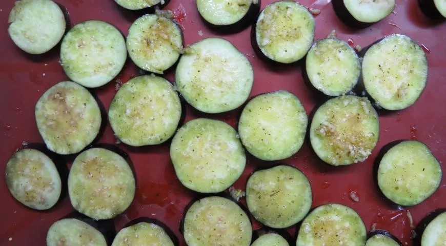 Тарт с баклажанами: шаг 5