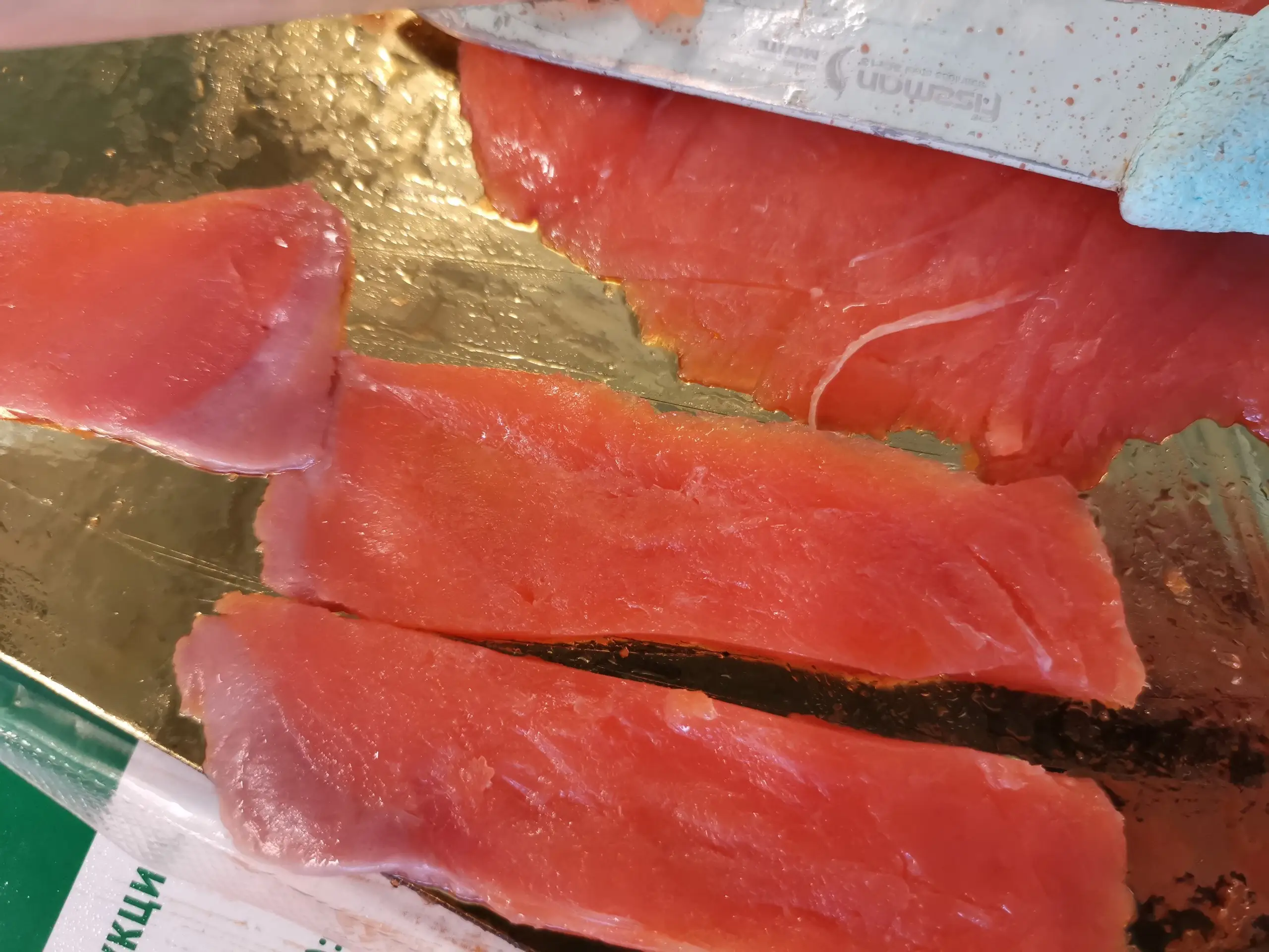 Шаг 5: Тарталетки с красной рыбой