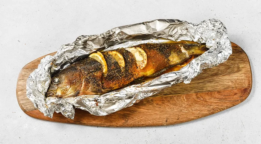 Терпуг, запеченный в фольге: шаг 5