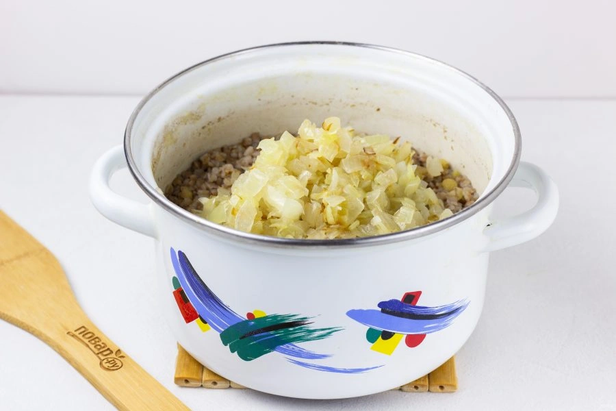 Шаг 5: Тих в и нская каша