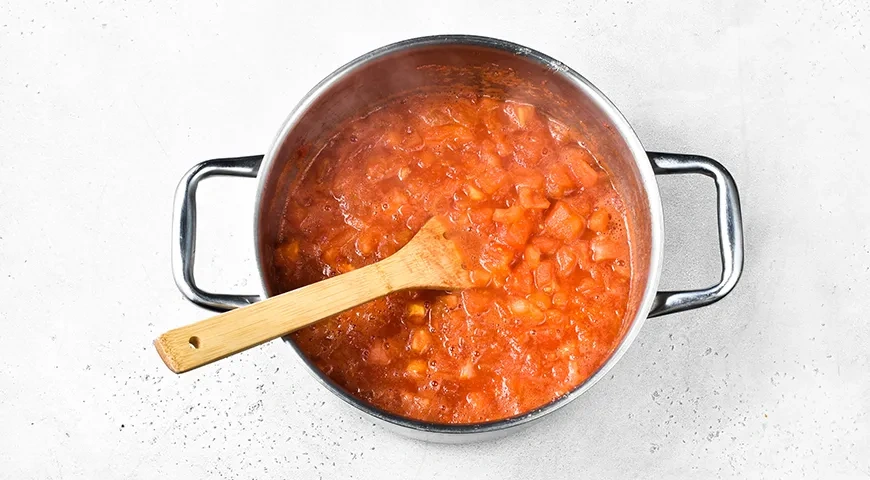 Томатный сок без стерилизации: шаг 5