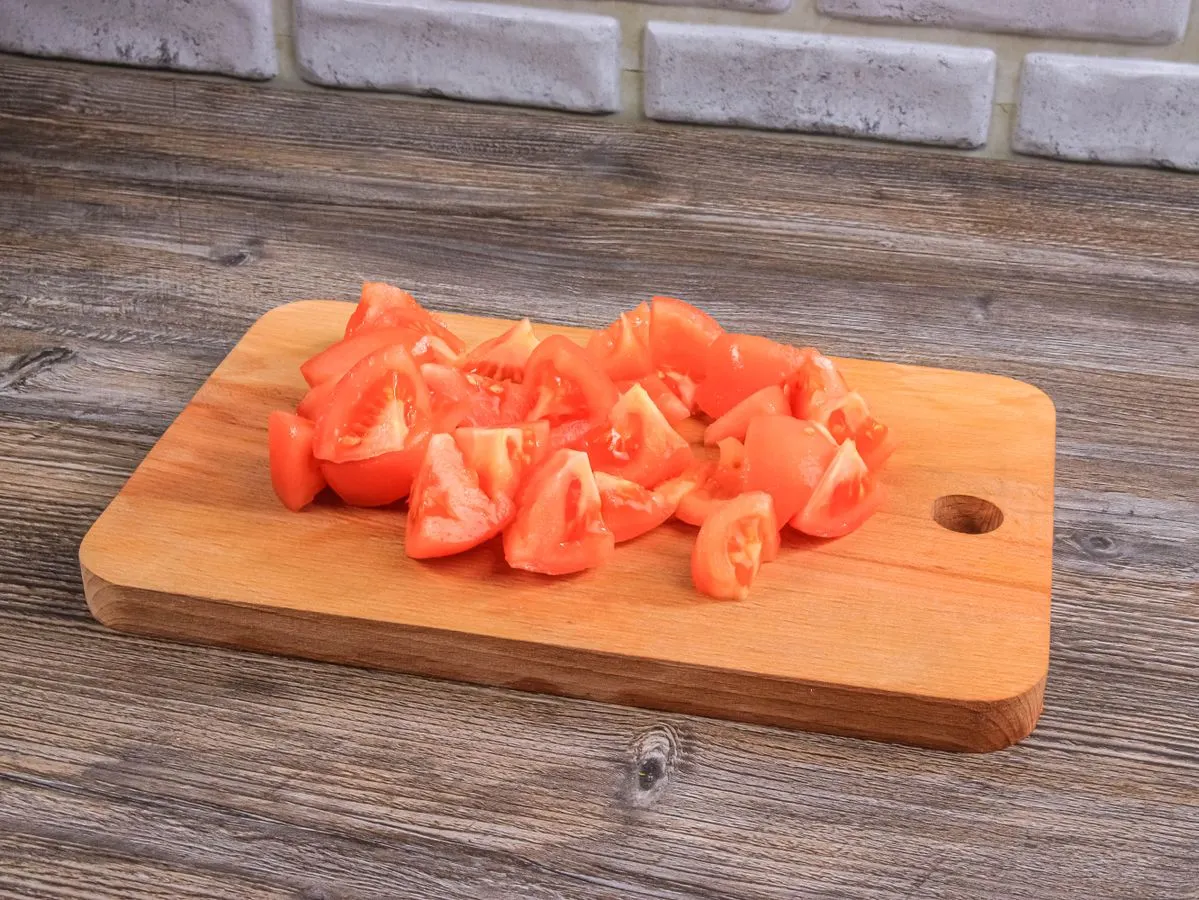 Шаг 5: Томатный крем-суп со сливками