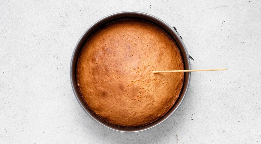 Торт «Золотой ключик»: шаг 5