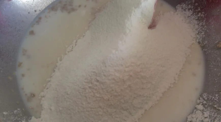 Традиционный пирог с капустой (маленький): шаг 5