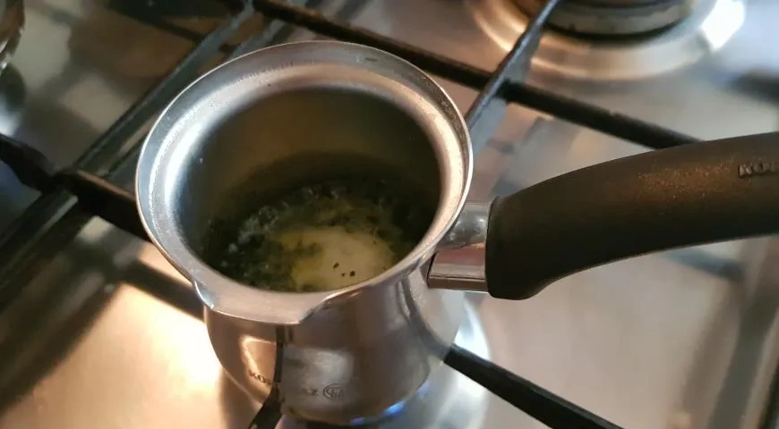 Турецкий суп яйла из риса и йогурта: шаг 5