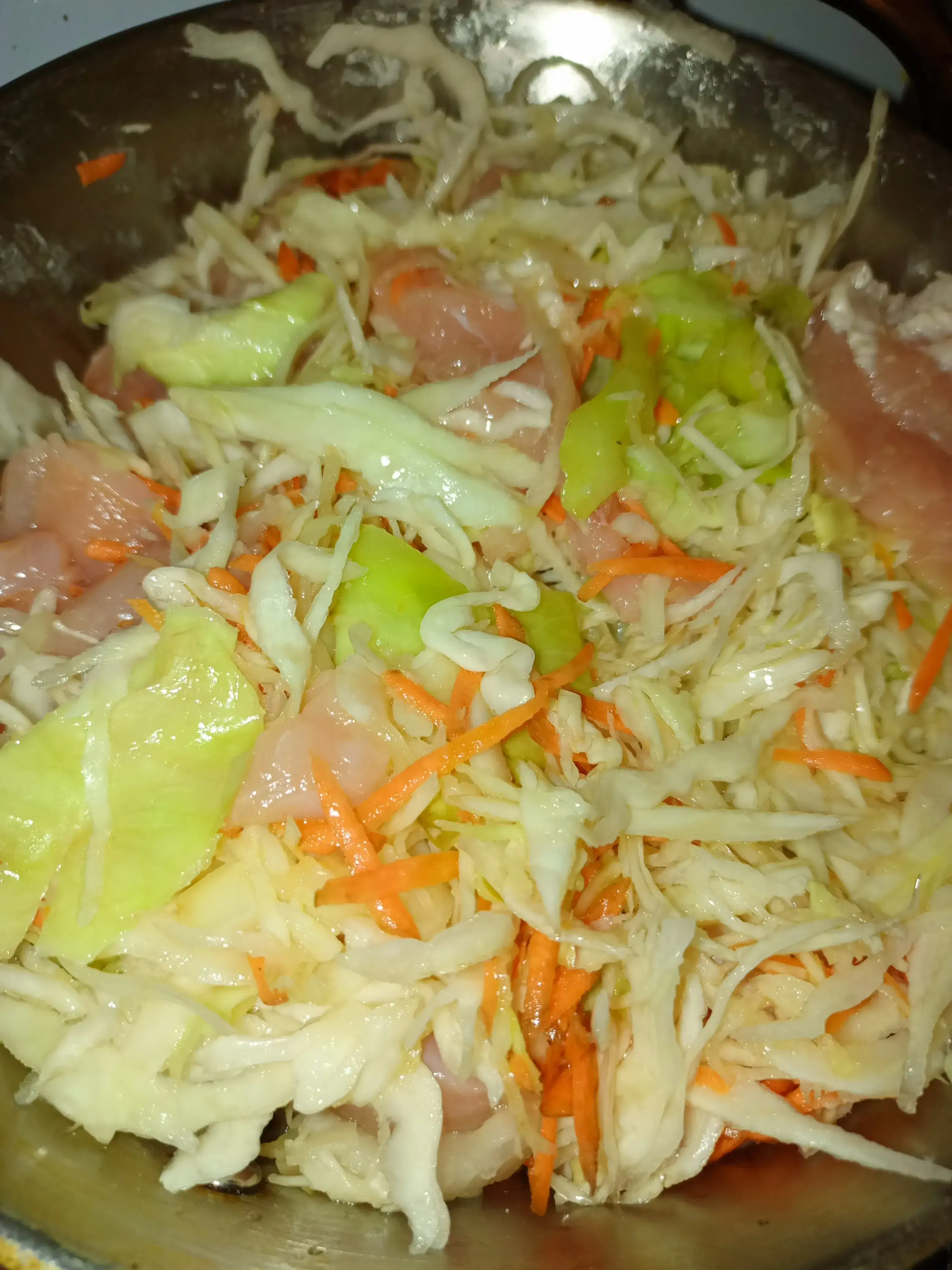 Капуста с куриной грудкой: шаг 5