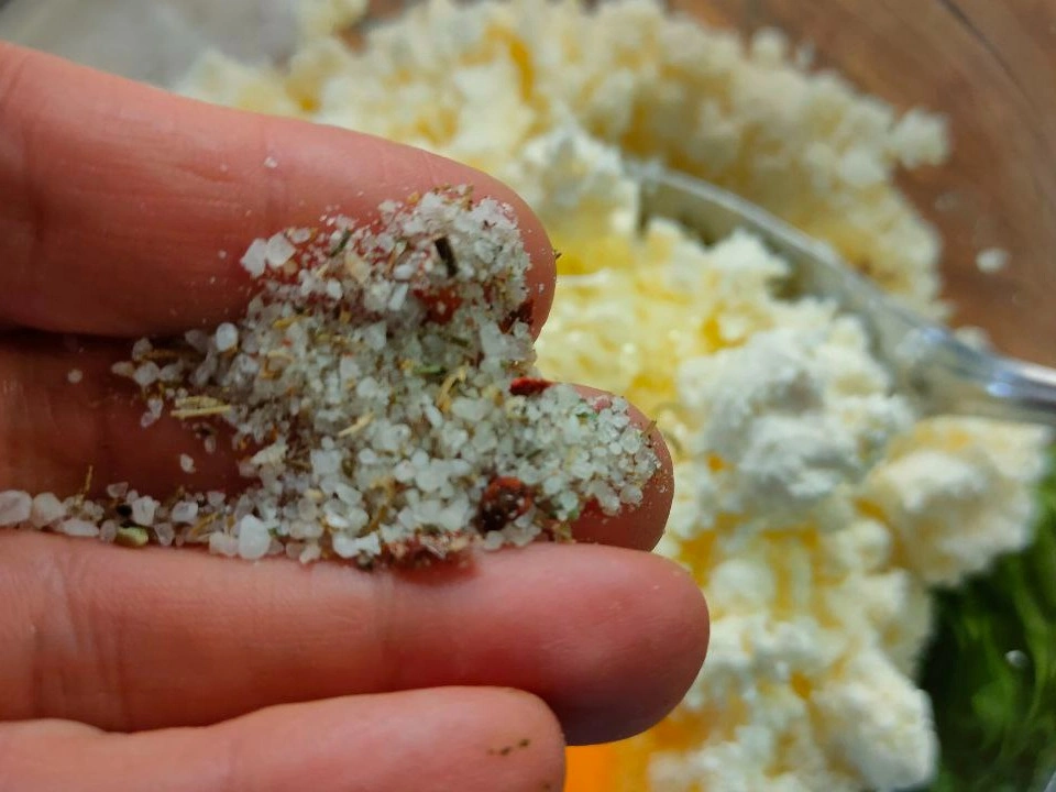 Шаг 5: Творожная начинка для блинов