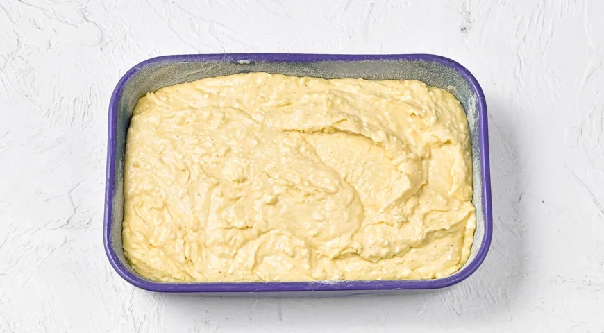 Творожная запеканка с кукурузной мукой: шаг 5