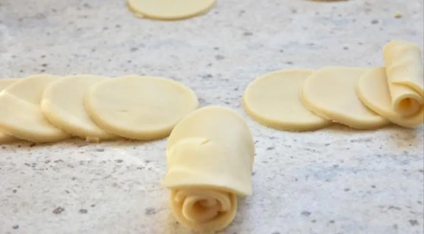 Творожное печенье «Розочки»: шаг 5