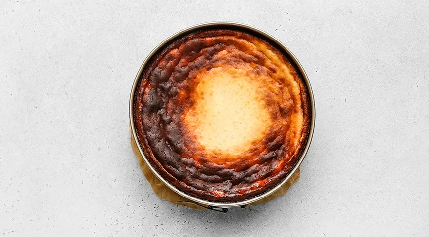 Творожный чизкейк со сгущенкой: шаг 5