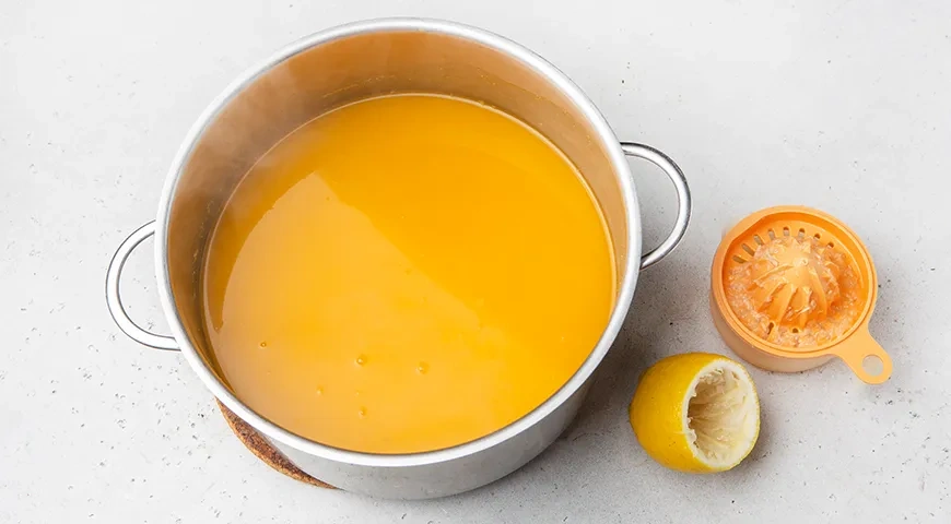 Тыквенный сок с лимоном на зиму: шаг 5