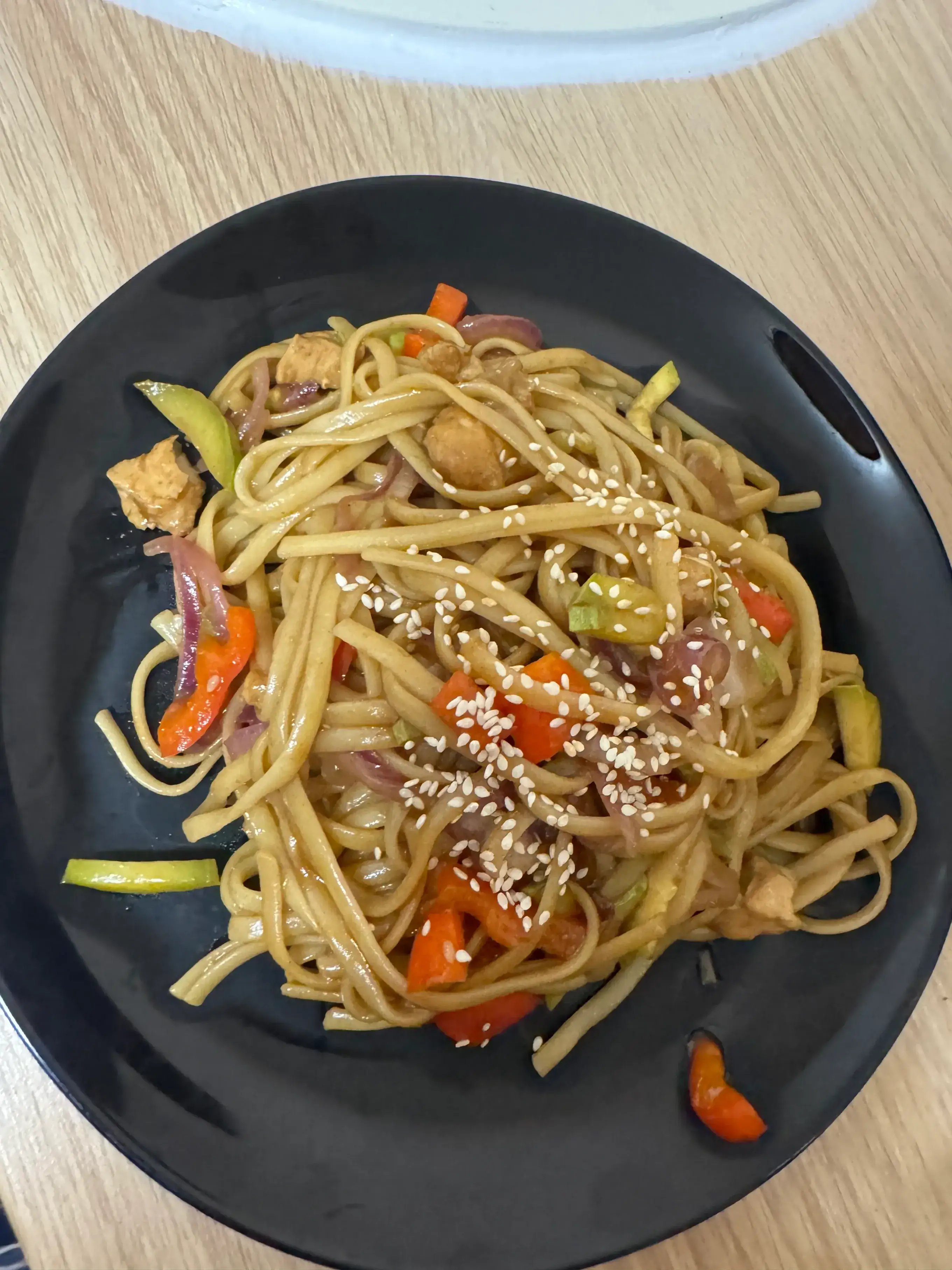 Удон с курицей: шаг 5