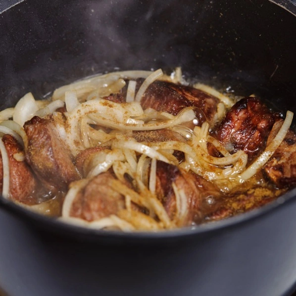 Шаг 5: Узбекский плов