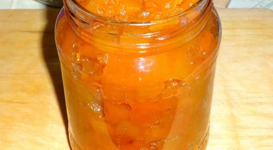 Варенье из тыквы с апельсином, лимоном и имбирем: шаг 5