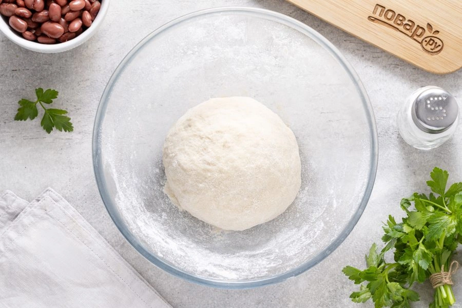 Шаг 5: Вареники с фасолью