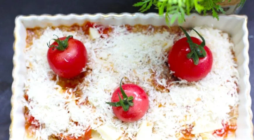 Вегетарианская лазанья: шаг 5