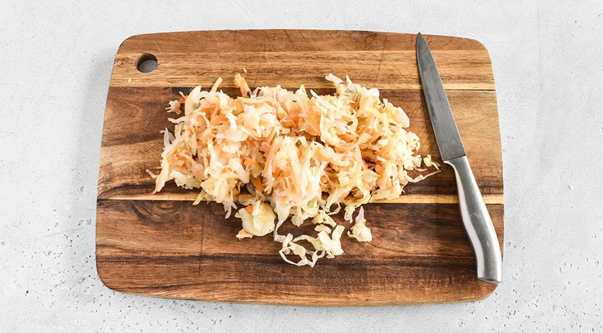 Винегрет с квашеной капустой и морковью по-корейски: шаг 5