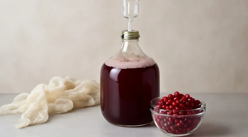 Вино из красной смородины: шаг 5