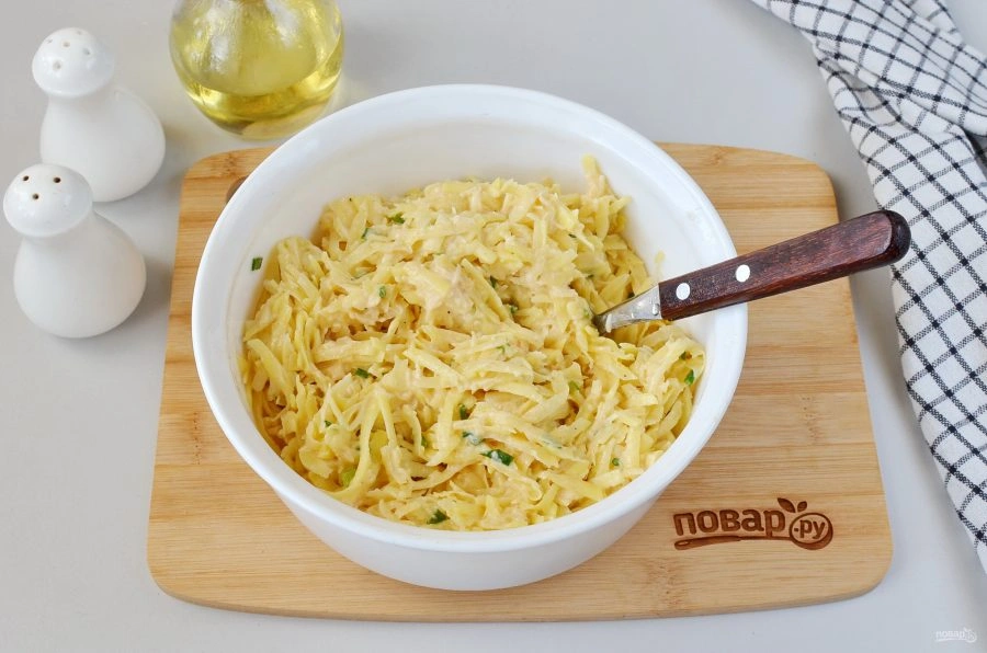 Шаг 5: Вкус ные картофель ные драники