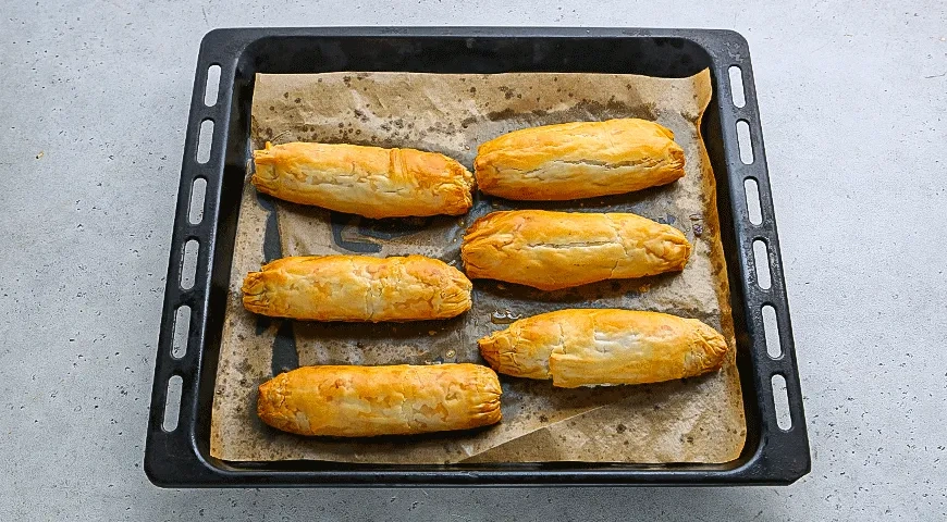 Яблочные мини-штрудели с мороженым: шаг 5