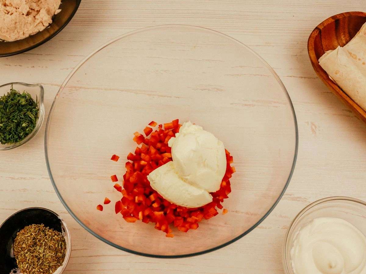 Шаг 5: Закуска из лаваша