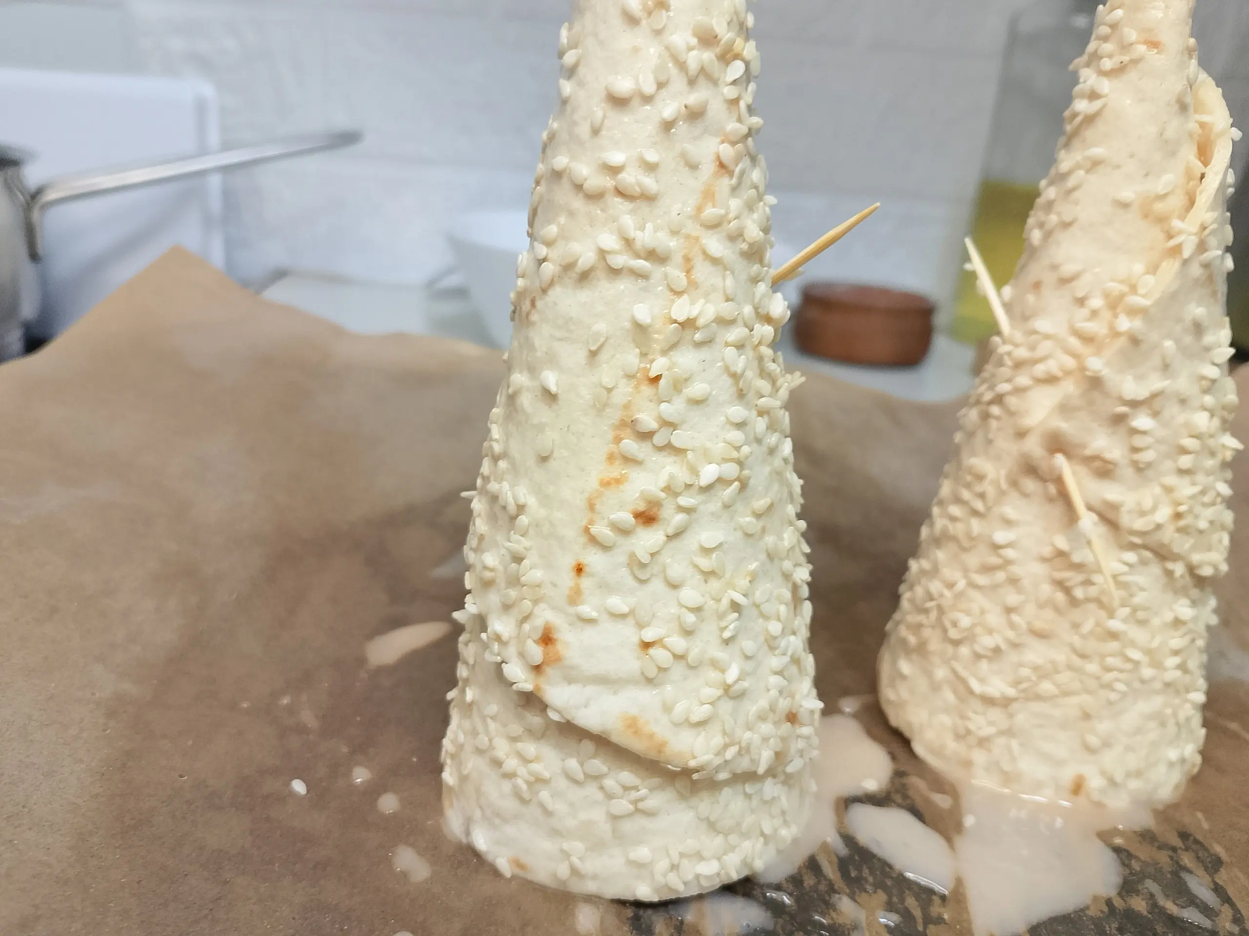 Шаг 5: Закуска с курицей и грибами