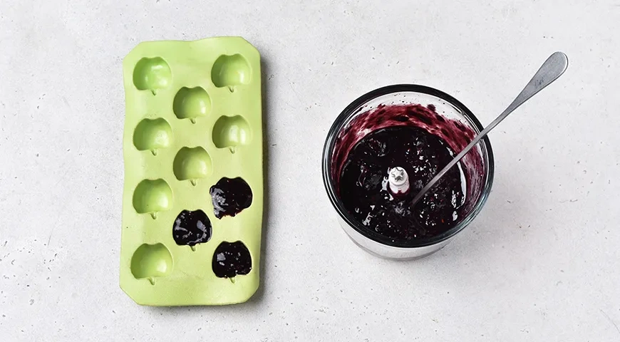 Замороженная ежевика: шаг 5