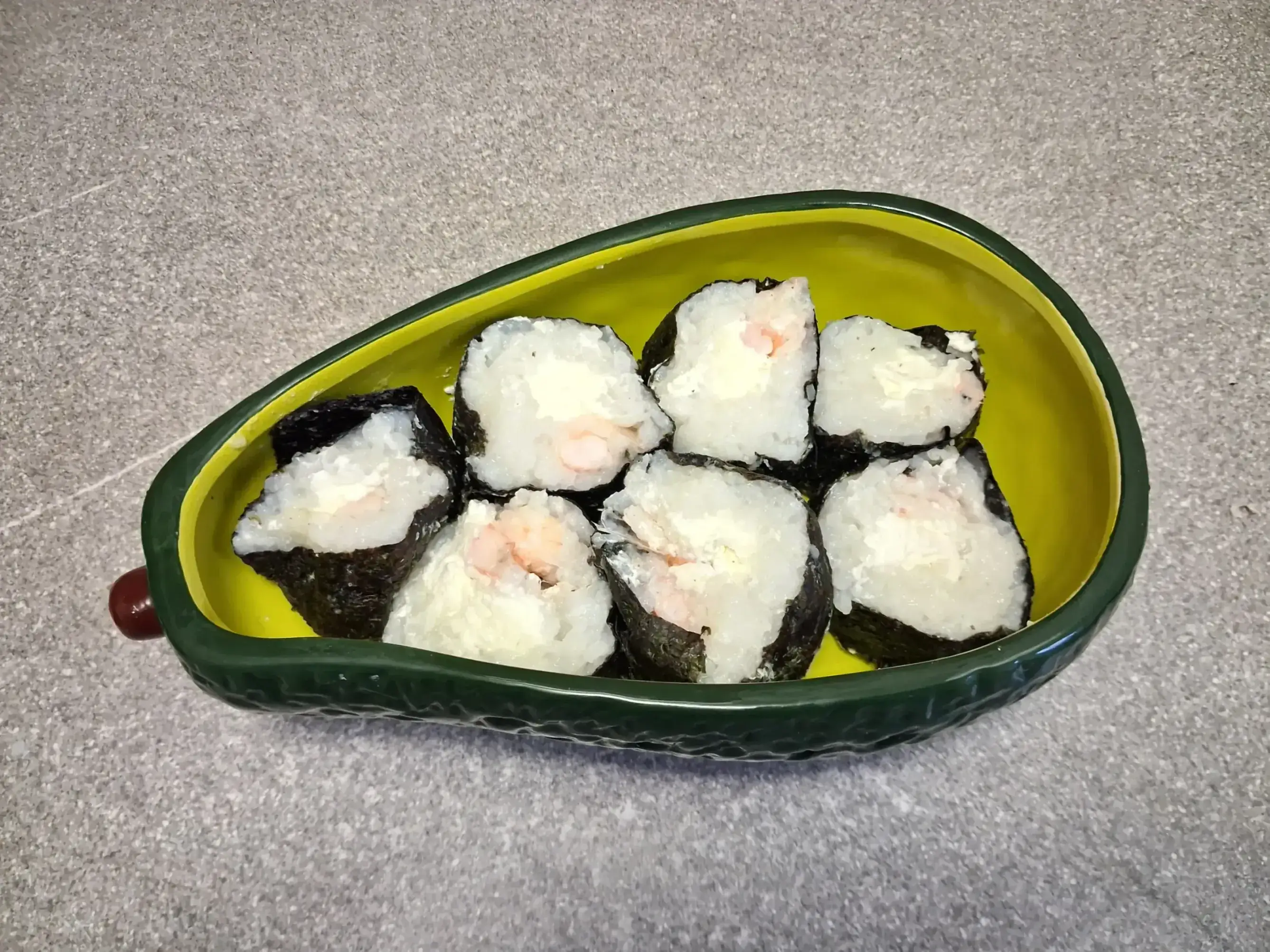 Запечённые роллы с креветками: шаг 5