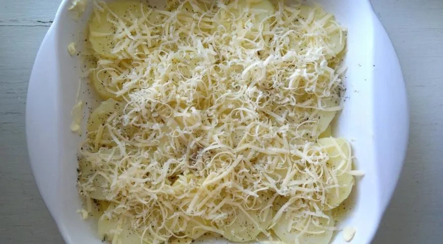 Запеканка из баклажанов и молодого картофеля: шаг 5