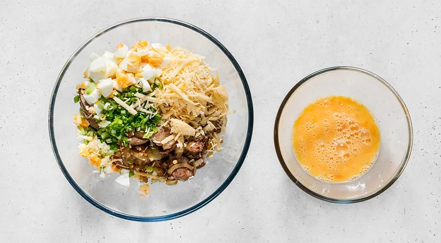 Запеканка с куриной печенью: шаг 5