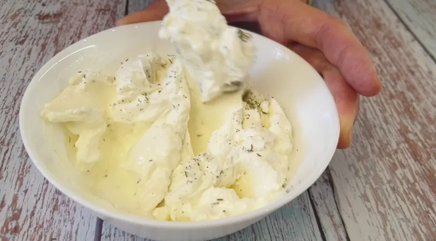 Завитушка с лососем: шаг 5