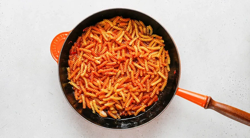 Жареные макароны: шаг 5