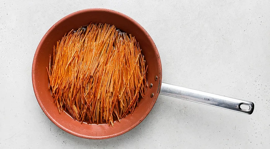 Жареные спагетти: шаг 5