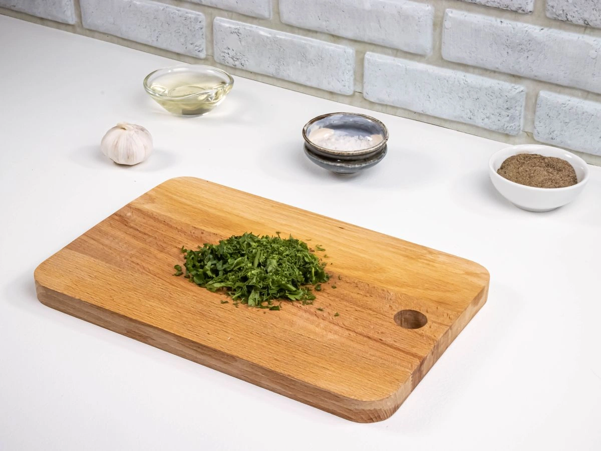 Шаг 5: Жареный картофель с грибами