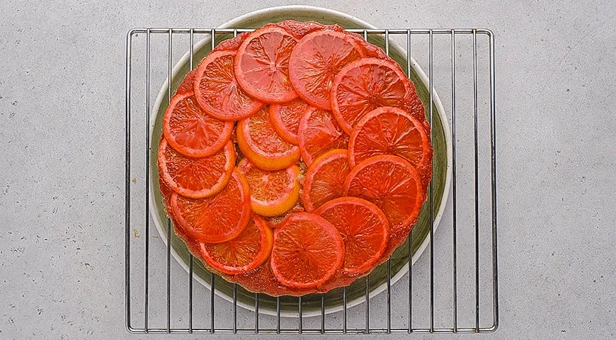 Апельсиновый пирог-перевертыш в духовке: шаг 6