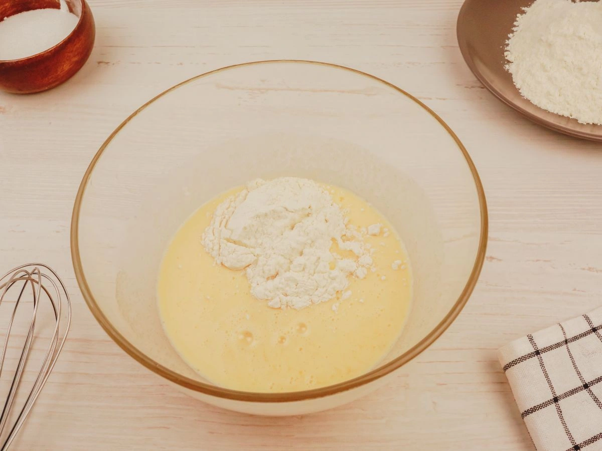 Шаг 6: Апельсиновый бисквит