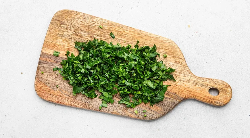 Азу из курицы с солеными огурцами: шаг 6