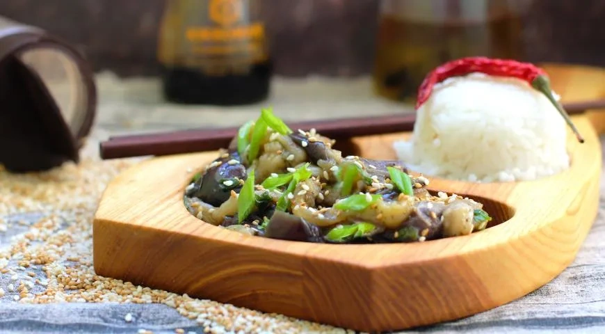 Баклажаны по-корейски Каджи намуль: шаг 6