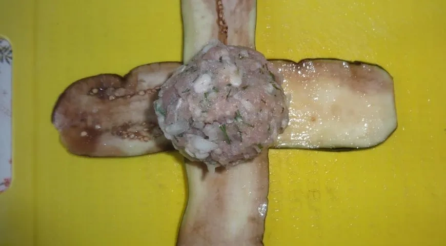 Баклажаны с фрикадельками: шаг 6