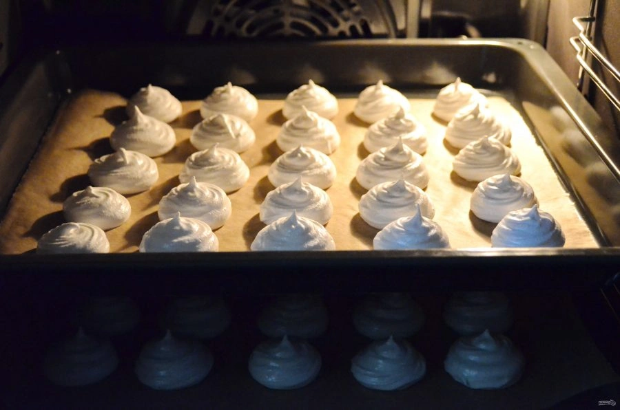 Шаг 6: Безе без яиц