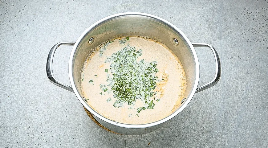 Биск из морепродуктов: шаг 6