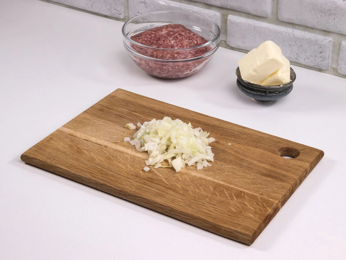 Шаг 6: Блинчики с мясом